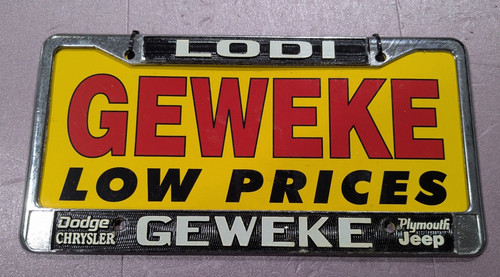 Vintage metal lodi geweke - vintage,
