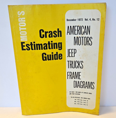 Vintage 1972 motor crash - 1972,