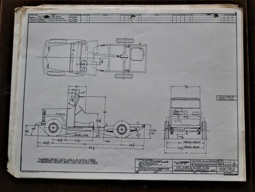 Vtg 1954 willys - willys, motors