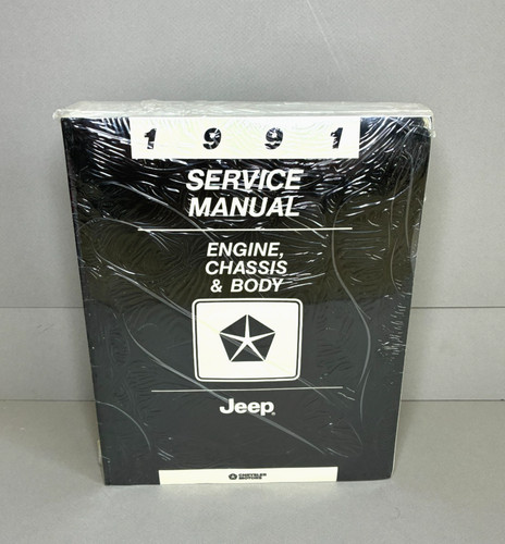 Vintage 1991 jeep service - jeep,