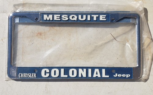 Vintage nos jeep license plate - jeep,