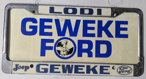 Vtg metal lodi geweke jeep - vtg,