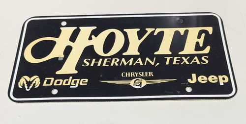 Vtg hoyte sherman texas dodge - sherman,
