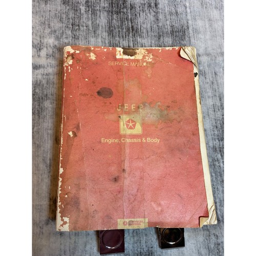 1989 jeep service manual - service,